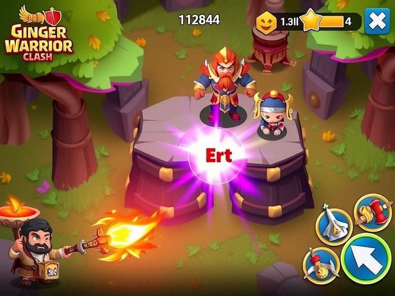 Ginger Warrior Ultimate Clash Gameplay Screenshot